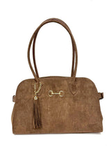 Megan - Faux Suede Medicine Bag - Lisi Lerch