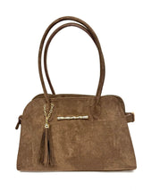 Megan - Faux Suede Medicine Bag - Lisi Lerch