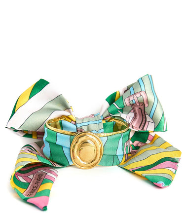 Narrow Gold Scarf Cuff - Penelope - Lisi Lerch