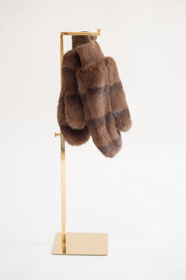 Paige Faux Fur Mittens - Lisi Lerch