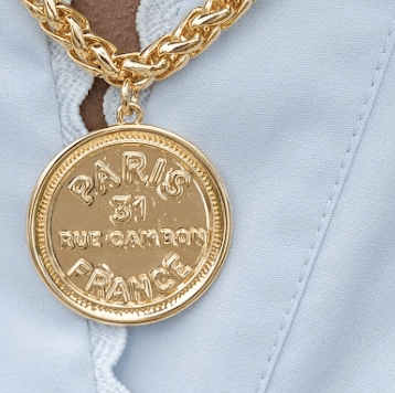Paris - Vintage Coin - 18k Gold Plated - Lisi Lerch