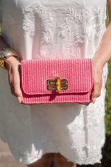 Pink Lilly Clutch - Lisi Lerch