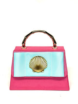 Pink Lulu with Tiffany Flat Bow and Scallop- Sample Sale- Final Sale - Lisi Lerch
