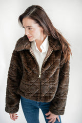 Quinn Faux Fur Jacket - Lisi Lerch
