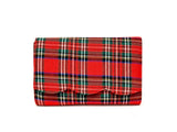 Red Plaid Scalloped Ruby- Sample Sale- Final Sale - Lisi Lerch