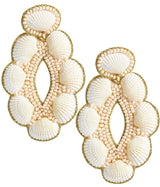 Remi Shell Beaded Earring - Lisi Lerch