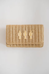Ruby - Gold Fabric - Charms - Lisi Lerch