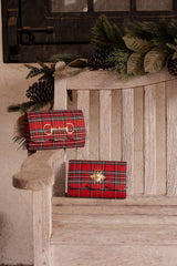 Ruby Scalloped - Red Plaid - Lisi Lerch