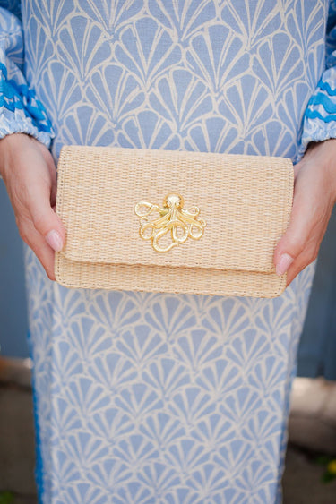Ruby Straw Clutch - Lisi Lerch