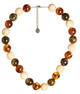 Ryan Beaded Acrylic Necklace- Multi Color - Lisi Lerch