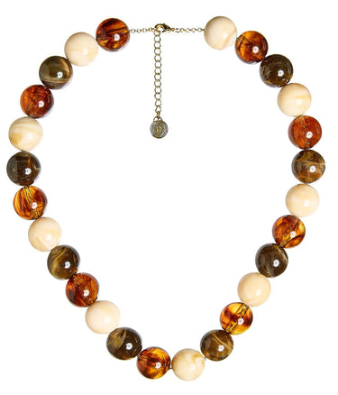 Ryan Beaded Acrylic Necklace- Multi Color - Lisi Lerch