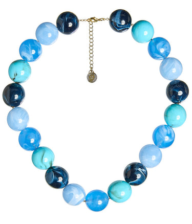 Ryan Beaded Acrylic Necklace- Multi Color - Lisi Lerch