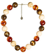 Ryan Beaded Acrylic Necklace- Multi Color - Lisi Lerch