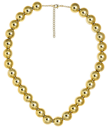 Ryan Gold Beaded Necklace - Lisi Lerch