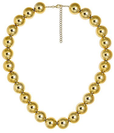 Ryan Gold Beaded Necklace - Lisi Lerch