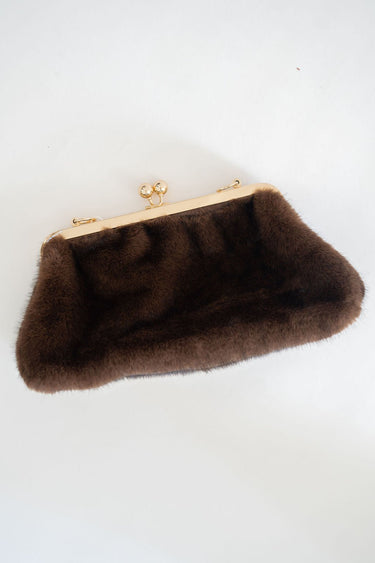 Sarah Faux Fur Clutch - Lisi Lerch
