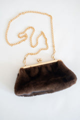 Sarah Faux Fur Clutch - Lisi Lerch