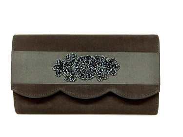 Scalloped Avery-Black Band/RS Medallion- Sample Sale- Final Sale - Lisi Lerch