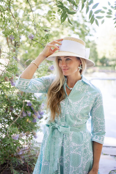 Small Lauren Hat - Fluffy Bow - Lisi Lerch