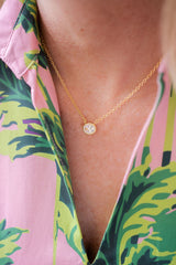 Small Oval Bezel Necklace - Lisi Lerch