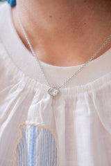 Small Oval Bezel Necklace - Lisi Lerch
