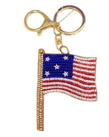 Spring Hand Beaded - Key Chain - Bag Charm - Lisi Lerch
