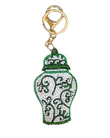 Spring Hand Beaded - Key Chain - Bag Charm - Lisi Lerch