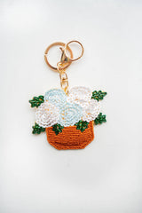 Spring Hand Beaded - Key Chain - Bag Charm - Lisi Lerch