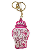 Spring Hand Beaded - Key Chain - Bag Charm - Lisi Lerch