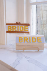 Straw Avery - Embroidered Applique - BRIDE - Lisi Lerch