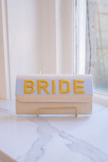 Straw Avery - Embroidered Applique - BRIDE - Lisi Lerch