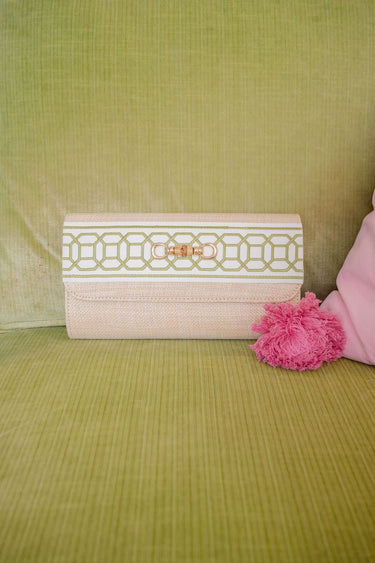 Straw Avery - Green Octagon Band - Lisi Lerch