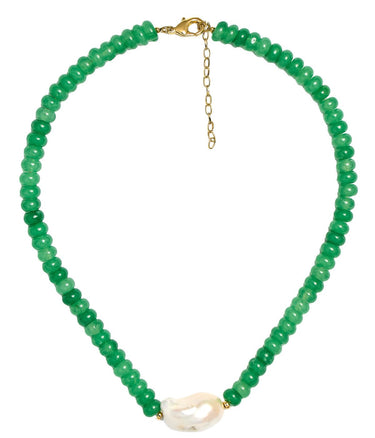 Susie - Quartz Beaded Necklace with freshwater Pearl - Lisi Lerch