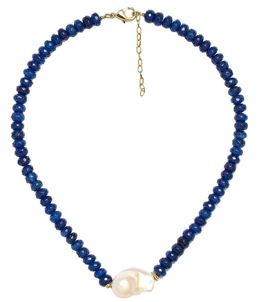 Susie - Quartz Beaded Necklace with freshwater Pearl - Lisi Lerch