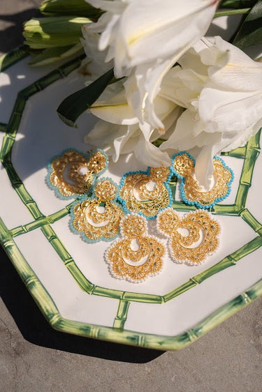 Sydney Hand Beaded - Statement Earring - Lisi Lerch