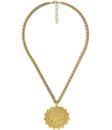 The Heritage- Vintage Coin - 18k Gold Plated - Lisi Lerch