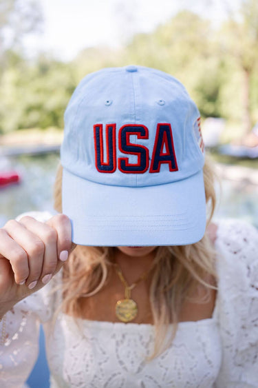 USA Embroidered Baseball Hats - Lisi Lerch