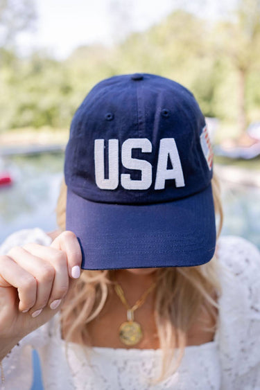 USA Embroidered Baseball Hats - Lisi Lerch