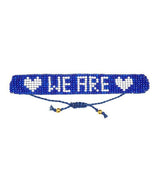 We Are - Flat Adjustable Beaded Bracelet - Lisi Lerch