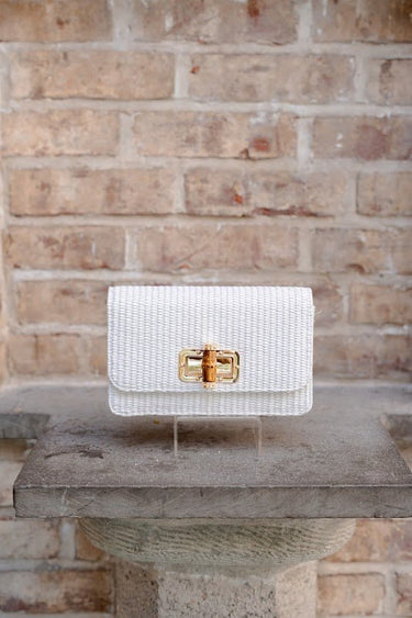 White Lilly Clutch - Belle of the Ball Collection - Lisi Lerch