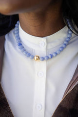 Winnie - Quartz Beaded Necklace - Lisi Lerch