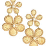 Marigold - Two - Tone - Raffia Earring - Lisi Lerch