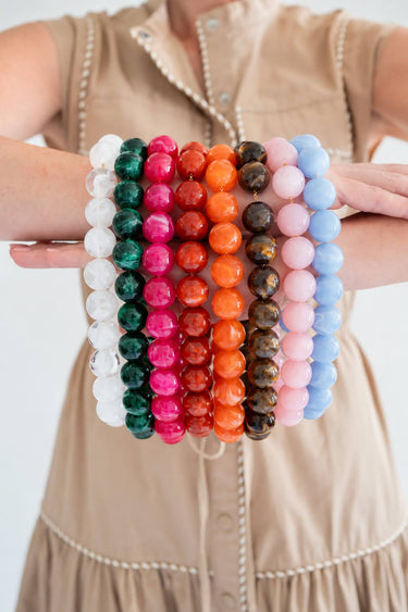 Ryan Beaded Acrylic Necklace
