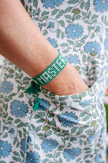 Masters - Flat Adjustable Beaded Bracelet