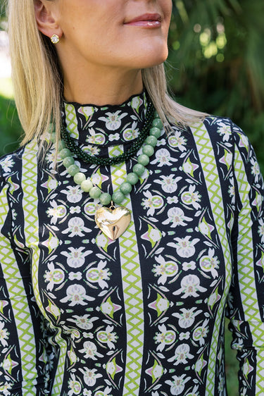 Dottie Heart - Acrylic Necklace
