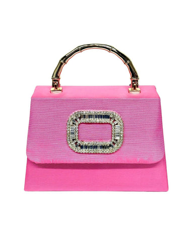 Pink Lulu with Rhinestone Buckle- Sample Sale- Final Sale