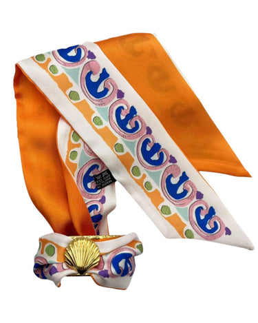 Scallop Shell Scarf Cuff