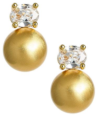 Abby - Double Earring - 18k Gold Plated - Belle of the Ball Collection - earring - Lisi Lerch