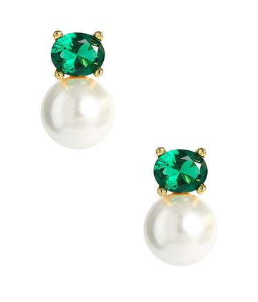 Abby - Double Earring - 18k Gold Plated - Belle of the Ball Collection - earring - Lisi Lerch
