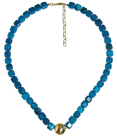 Alison Square - Quartz Beaded Necklace - Lisi Lerch